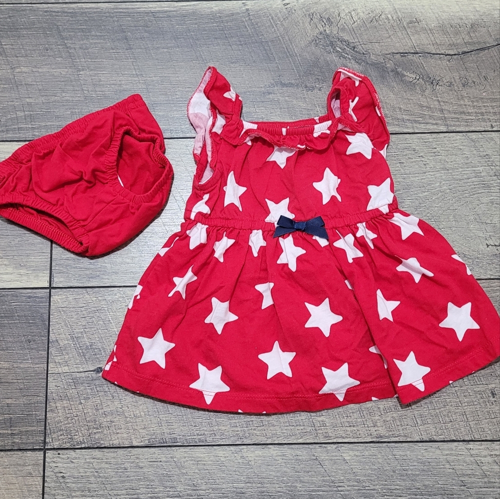 Starry baby dress